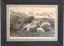 Antique print restoration - 19th century engraving of pastoral sheep scene conserved and framed with expert craftsmanship